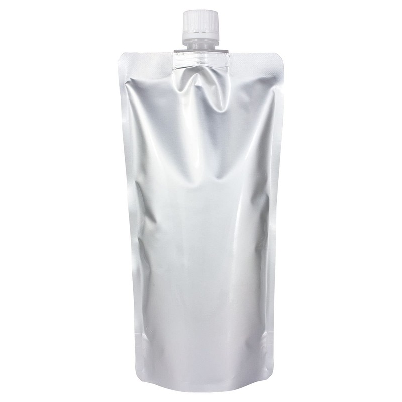 Natural Cosmetics Laboratory Aluminum Gusset Stand Bag, Aluminum Pouch, Spout