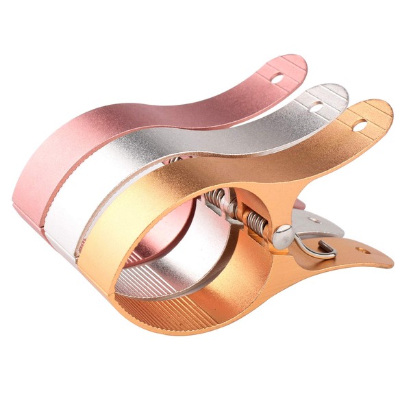 Z ZICOME Aluminium Alloy Heavy Duty Beach Towel Clips, Set