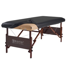 Master Massage Universal Fabric Fitted PU Vinyl leather Ultra-Durable Protection Cover sheet for Massage Tables                                       