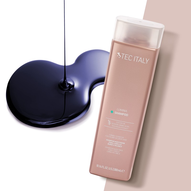 Tec Italy - Lumina Shampoo 300ml para Cabello Rubio O