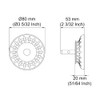 SyiXute 1 Pcs Kitchen Sink Strainer Plug,Thickened Design Stainless Steel