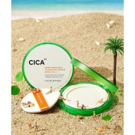 NATURE REPUBLIC Green Mild Cica Big Sun Cushion SPF50+PA++++ 4123983 Single Option ND0010 / NATURE REPUBLIC 그린 마일드 시카 빅 선쿠션 SPF50+PA++++ 4123983 단일옵션 ND0010