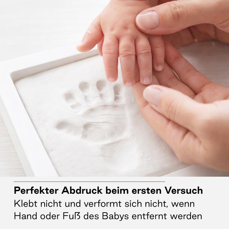 Jané Marco Baby Handprint and Footprint with Photo, Modelling Clay