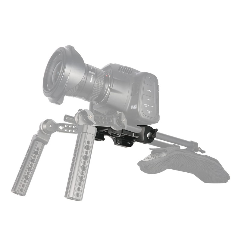 NICEYRIG Camera Base Plate with 15 mm Rod Clamp Style