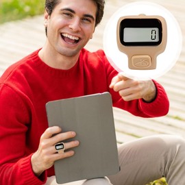 Hand Clicker Counter - Digital Display Hand Tally Counter,Multifunctional Electronic Finger Counter, Digital Display Finger Hand Tally Counter Counting
