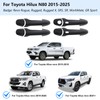 SUERAUTO4X4 Door Handle Cover for Toyota Hilux N80 2015-2025 Revo