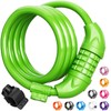 Titanker Bike Lock, 4 Feet Security Resettable Combination Coiling Bike