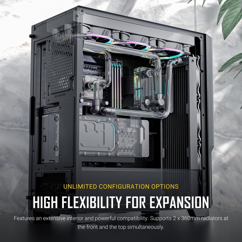 Antec Performance Series P20C, Massive Metal Mesh Front Panel, 3