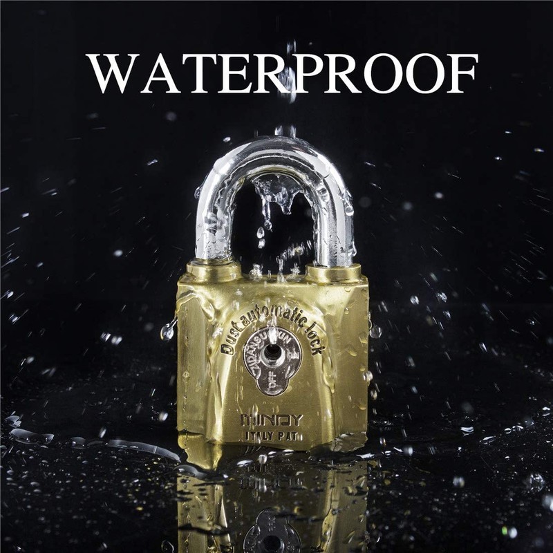 60mm High Security Heavy Duty Lock with Keys Gym Warehouse