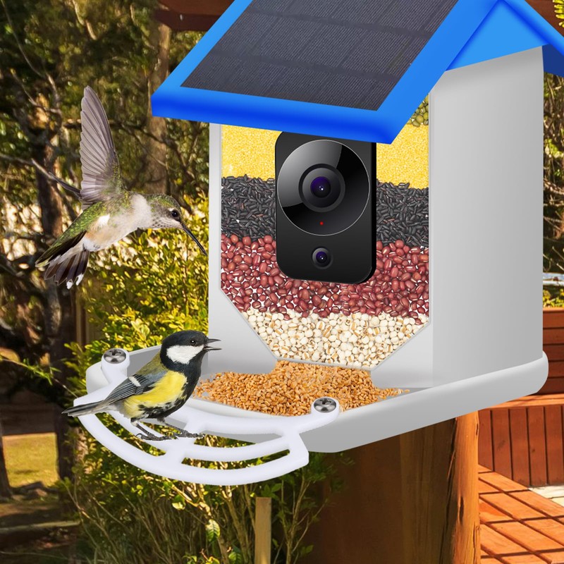 Bird Perch Extension, 5.31x1.57x0.2in Bird Feeder Perch Extender with Screws