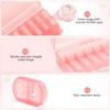Weekly Pill Organizer 2 Times a Day Compact Pill Box