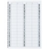 BURMAX Salon Beauty Hair DL Pro 4 Column Appointment Book