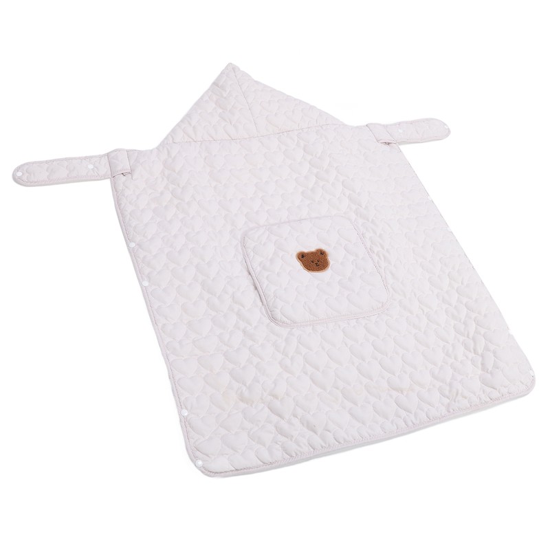 Hooded Toddler Blanket Keep Warm Wind Proof Thickened Cotton Flannel