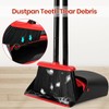 TreeLen Dust Pan and Broom/Dustpan Cleans Broom Combo with 52"