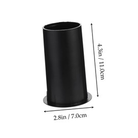 iplusmile Speaker Pilot Hole Subwoofer Port Tube Plastic Woofer Box Accessory Easy to Install Durable Design