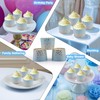 TRUSBER Cupcake Liners for Baking, Standard Size Blue Muffin Paper