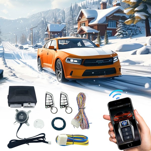 Remote Starter for Car Pre-Warm The Car Remotely One Key