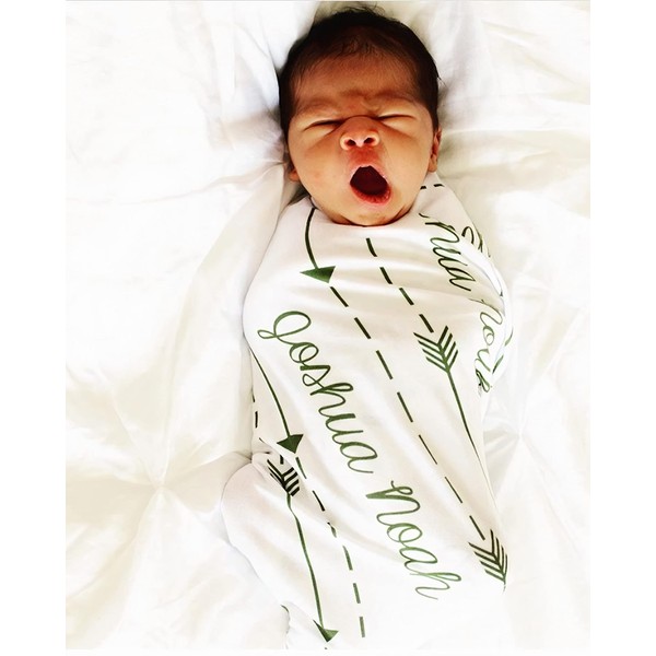 Personalized Baby Blanket Monogrammed, Customized Baby Kids Blanket with Name,