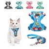 Halypet Cat Harness and Leash Set[MAX Safety 4th-Gen] Cute Escape