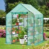 Ohuhu Greenhouse for Outdoors with Screen Windows, 57 x 57