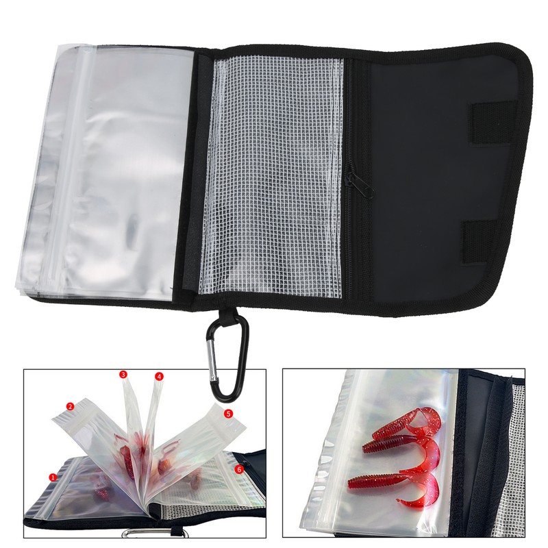 Fishing Bait Lure Bag Waterproof Portable Fishing Lure Organize Storage