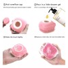 Aolans Cepillo De Silicona Para El Cuerpo Del Baño, Esponja