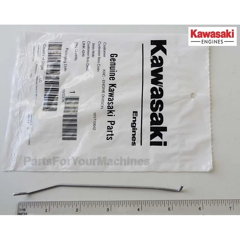 Kawasaki (1) OEM GOVERNOR LINK, KAWASAKI FR651V FR691V FR730V FS651V