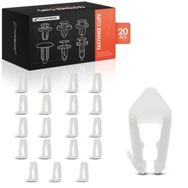 A-Premium 20PCS Nylon Fuel Line Retainer Clip Compatible with Ford F-150, F-250, F-350, Explorer, Focus, Mustang, Taurus, Expedition, E-150, E-250, Ranger & Lincoln Navigator & Mercury Cougar