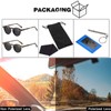 Perfectmiaoxuan Polarised Sunglasses Men Women for Driving Cycling Fishing Summer