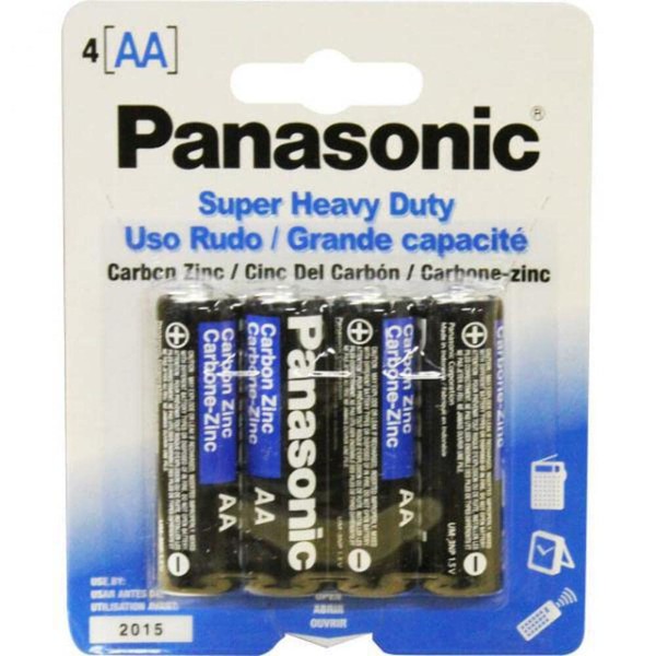 DDI 2328029 Panasonic AA Battery - 4 Pack by yoyw co.,ltd [DVD]