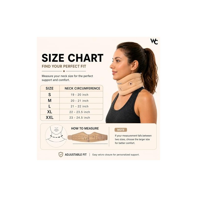 Wonder Care Soft Neck Braces Soft Cervical Collar Neck Support