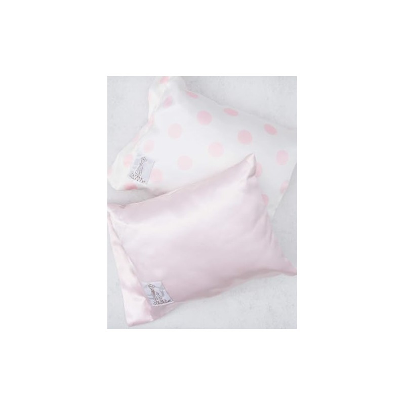 Little Giraffe Satin Decor Pillow - Ultra-Soft Feather Yarn Knit
