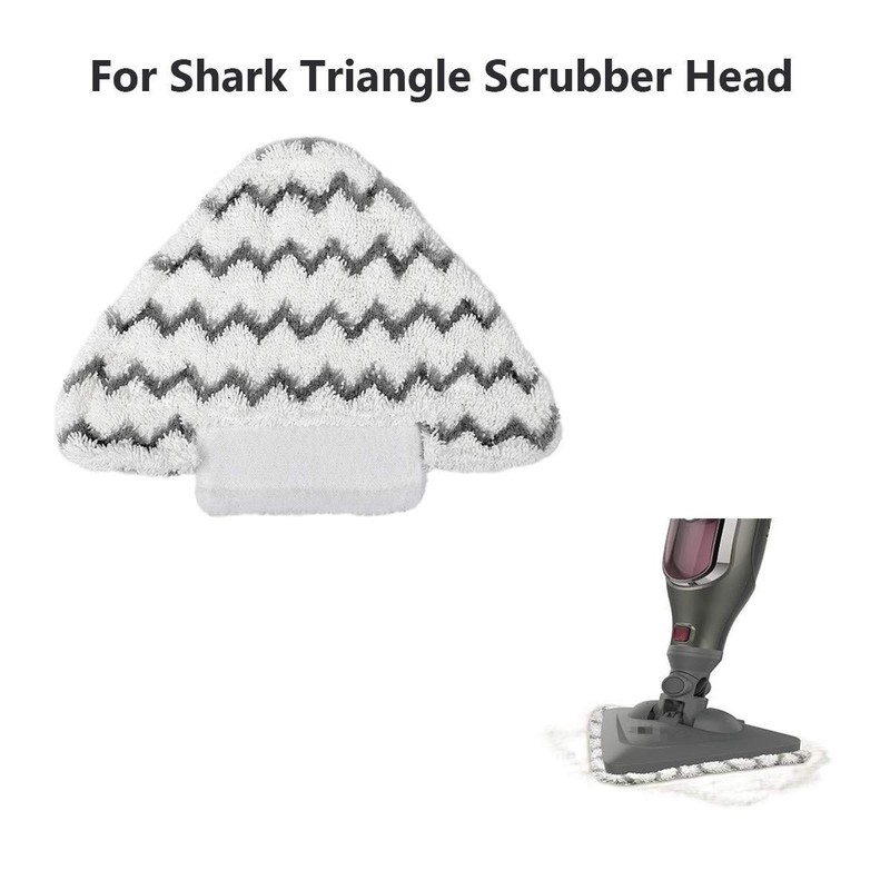 Meriton Washable Steam Mop Pads Triangle Replacement Cleaning Pads Fits