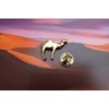 Jim Clift Design Camel Gold Lapel Pin - 1 Count
