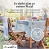 Kreaboo 4 x Tablecloth Weights with Magnet, Outdoor Tablecloth Holder