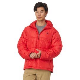 U.S. POLO ASSN. Men's Moderate Puffer, Engine Red