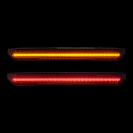 LED Side Fender Marker Light Front Amber Rear Red for GMC Sierra 2500 3500 HD 2020-2021 Orange Red Lens  4PCSSpecification: Orange Lens+Red Lens, Light Color: Front Amber Rear Red, Lamp Type: LED