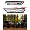 SAUTVS Aluminum Intake Grill Covers for Polaris RZR XP/XP 4