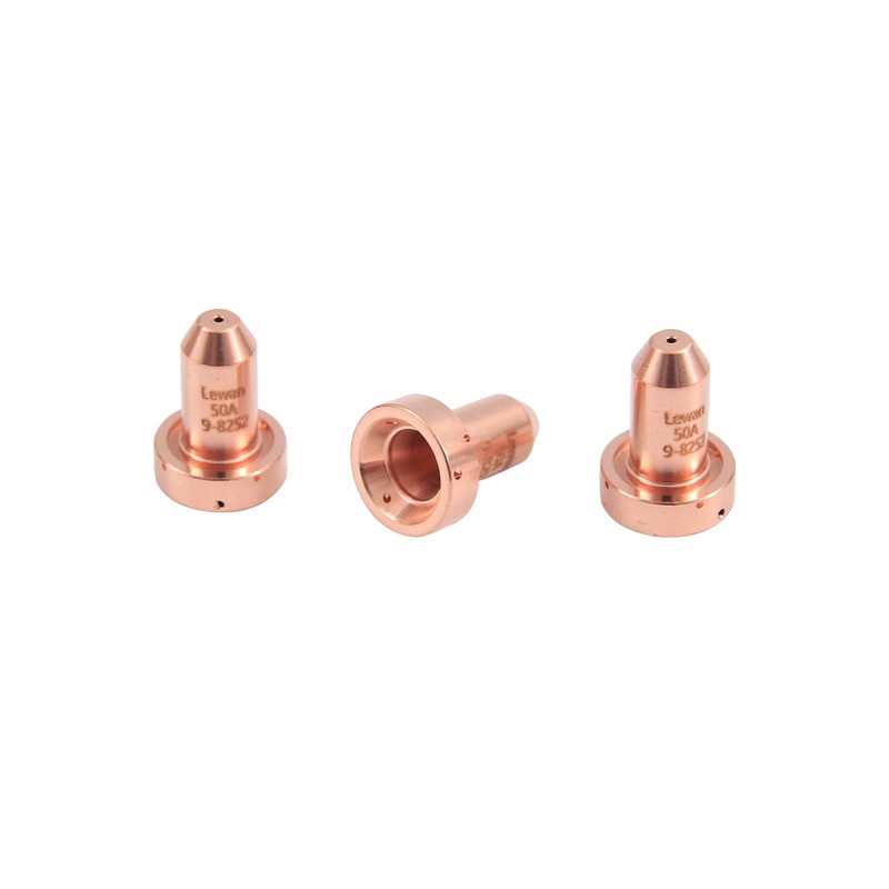 Lewan 10Pcs 9-8252 Nozzle Tips 60A & 10Pcs 9-8232 Electrode
