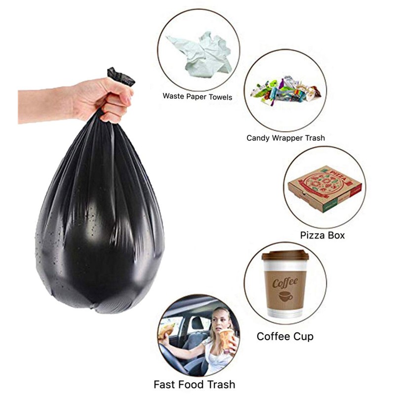 Taide Garbage Bags,5 Rolls Trash Bags 50 * 60cm Strong