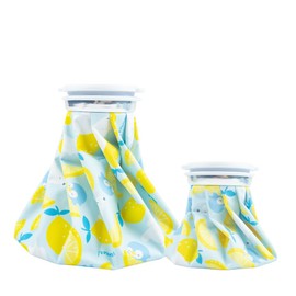 Ice Bag, Icing Bag, Set of 2, Large Diameter, Cold & Hot Use, Ice Bag, Leak-proof, Ice Bag, For Sports, Repeated Use, Household Supplies