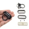 HAHIYO Flip Purse Closure Turn Locks Clip Clasps Latch Easy