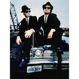 ART.COM Wall Photo THE BLUES BROTHERS, 1980 directed by JOHN LANDIS Dan Aykroyd and John Belushi (photo), 12" x 16"