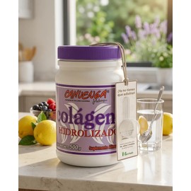 Cahuenga Colágeno Hidrolizado Puro 500g Polvo Cn Dosificador