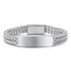 Xusamss Mens Cuban Link Bracelet Stainless Steel Double Layer Chain