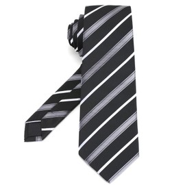 Puistr 63'' XL Men's Plaid Striped Tie Extra Long Check 3.35" (8.5CM) Necktie Big and Tall Ties For Men with Gift Box