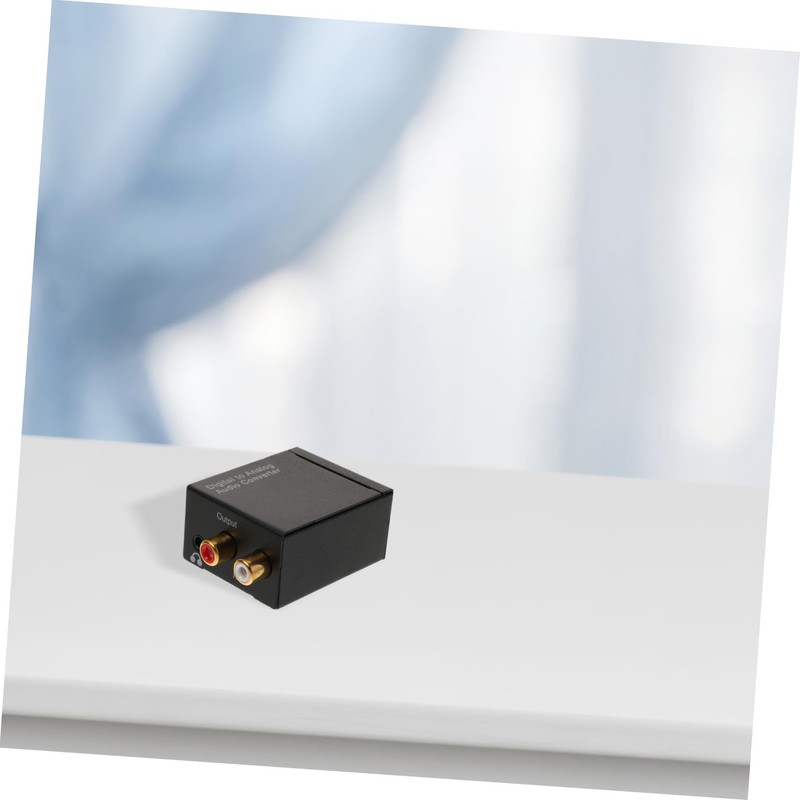 Gadpiparty Digital to Analog Audio Converter with Optical Input Portable