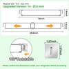 RV Refrigerator Tension Rods, 4 Pcs RV Fridge Bars Adjustable