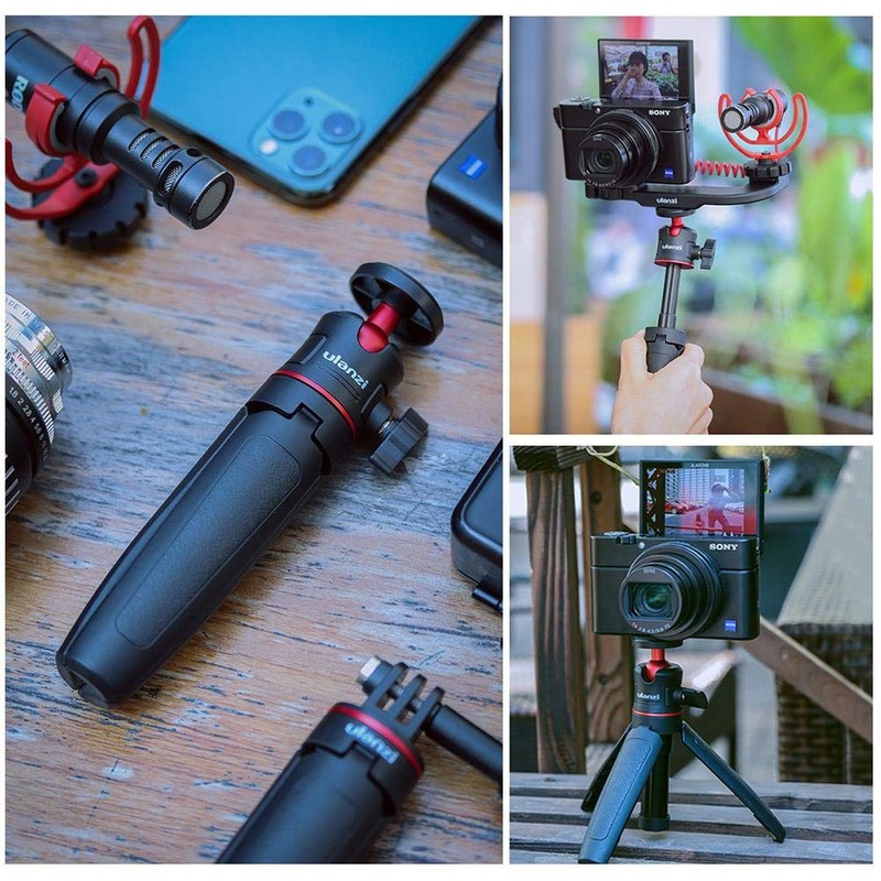 Ulanzi 1601 MT-08 Ball Head 3-Level Adjustable Tripod with 1/4