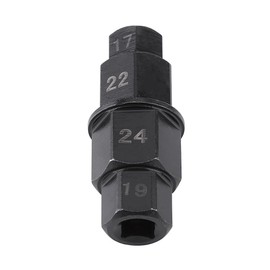 4 in 1 Hex Axle Tool Motorcycle Axle Hex Spindle Driver Tool 17 19 22 24mm for Motorcycle Front Wheel Rear Wheel